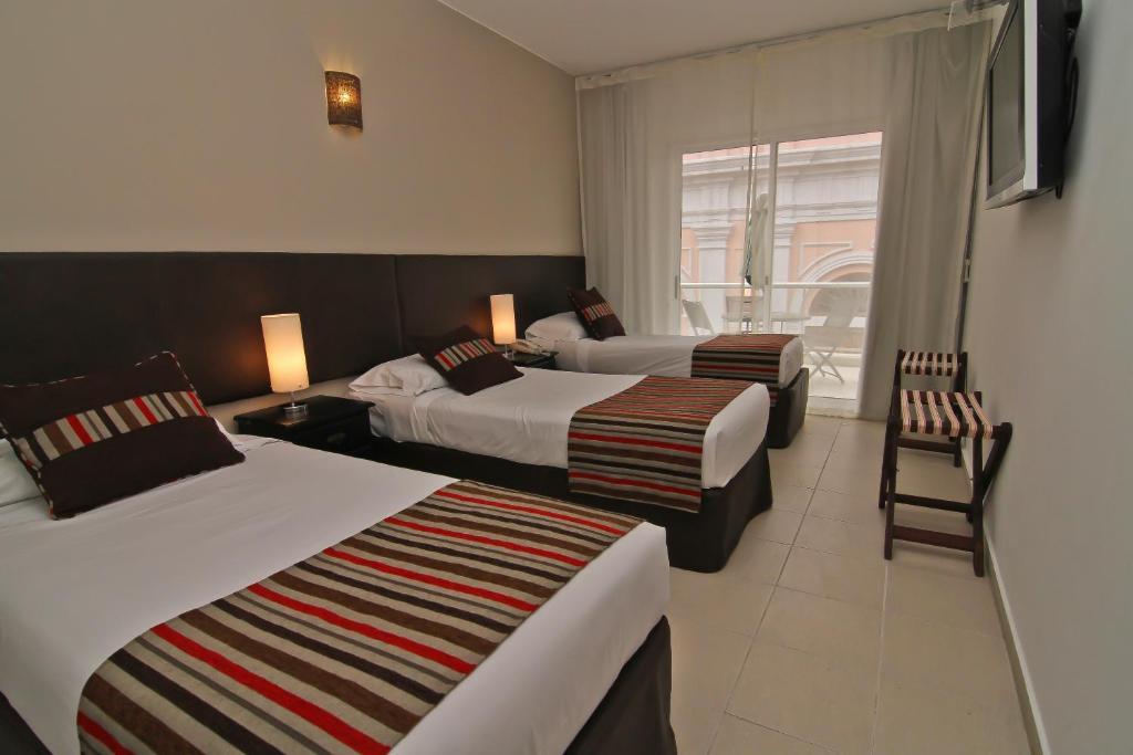De La Plaza Hotel Maldonado Zimmer foto